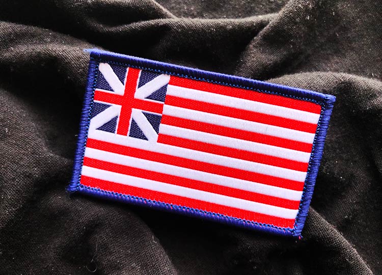 Large 150x80mm British Union Flag With Hook Backing Morale Patch Tactical Army - Foto 6