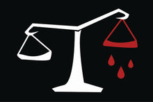 Scales of Justice Vinyl Decal