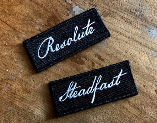 Resolute/Steadfast Typography Set (Clearance)