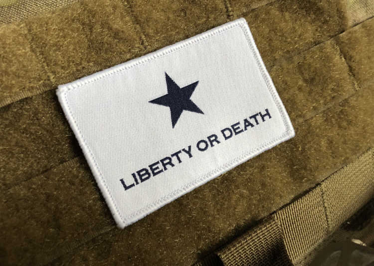 Troutman Lone Star Flag - Liberty or Death