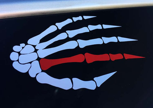 War Hand Vinyl Decal